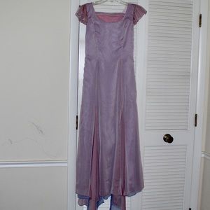 Long Purple Dress